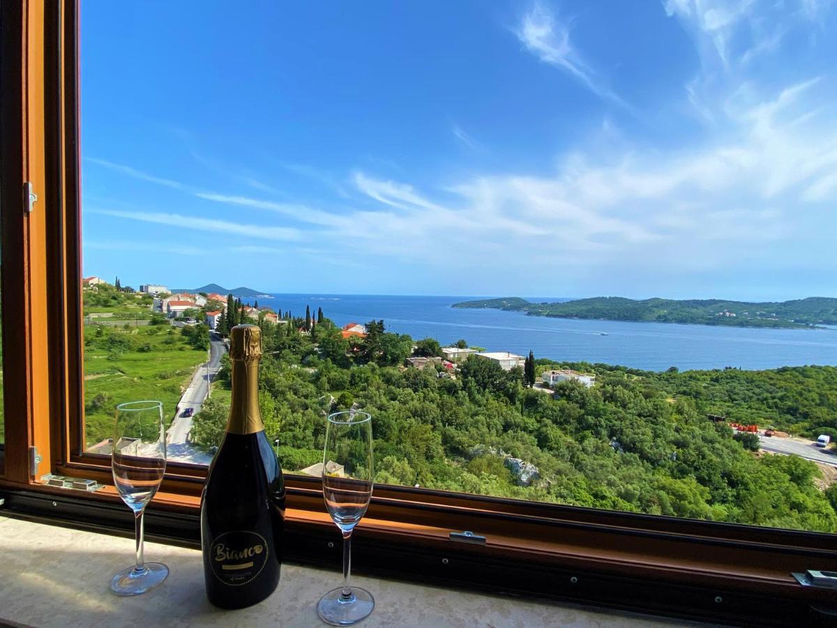 Sea View Suite Orasac Bagian luar foto