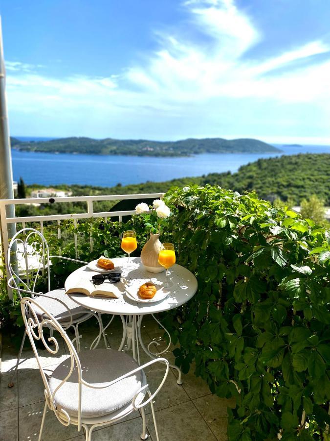 Sea View Suite Orasac Bagian luar foto
